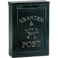 Ks Verlichting Brievenbus Postbox B9D muurbus - groen