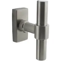 Intersteel Raamkruk T-vorm Recht RVS
