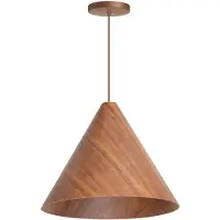 Expo Houten hanglamp Robin walnoot Ø 45cm