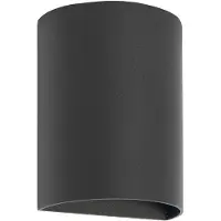 Highlight Design opbouwspot Hera rond zwart