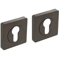 Intersteel Deurbeslag | Cilinderrozet | (Zamak, Antraciet)