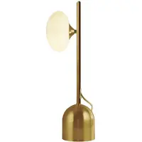 Searchlight Gouden Tafellamp Pebble