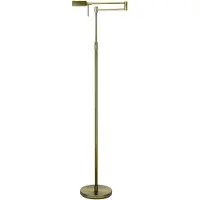 Highlight Klassieke leeslamp Mini Bari LED koper brons