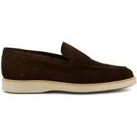Magnanni loafers leer donkerbruin