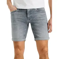 PME Legend korte broek grijs Nightflight normale fit