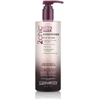 Giovanni , 2chic, Ultra Sleek Conditioner, Voor Alle Haartypen, Braziliaanse Keratin + Marokkaanse Arganolie, 24 fl oz (710 ml)