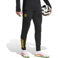 Adidas Manchester United Trainingsbroek 2025-2026 Zwart Blauw Geel