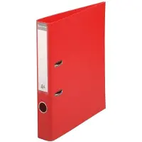 Exacompta Prem Touch Smal Ordner A4 50 mm Rood 2 Ringen 53545E Kunststof Staand 10 Stuks
