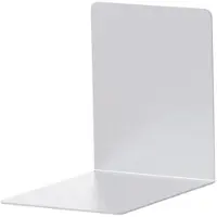 MAUL Boekensteun 16x15x21cm aluminium zilver | 6 stuks