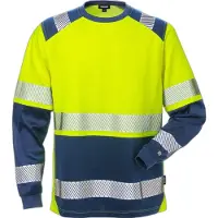 Fristads Hi Vis T-shirt Lange Mouwen Klasse 2 7457 Thv | Maat: XXL
