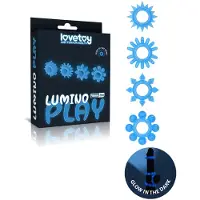 Lovetoy - Lumino Play - Cockringen Set - 4-delig - Glow In The dark