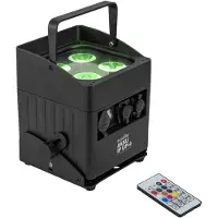 Eurolite 41700548 AKKU IP UP-4 QCL MK2 DMX LED-lichteffect Aantal LEDs: 4 10 W
