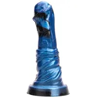 Kiotos Revolt - Dildo Fantasie - Blue Wave - 02 - Small - 19,5 x 5 cm