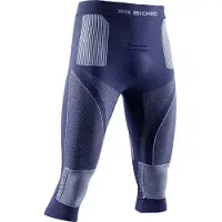 X-Bionic - Energy Accumulator 4.0 Pants 3/4 M Marine/Optical White voor Heren - Maat XL - Marine blauw