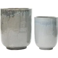 House Doctor Pho bloempot set grijs
