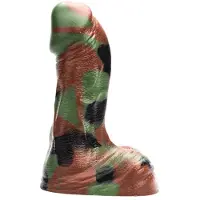 Kiotos Revolt - Dildo Fantasie - Green Army - 04 - Small - 17 x 5,5 cm