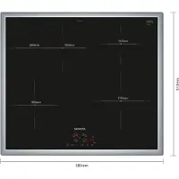 Siemens EH645BFB6E inductie kookplaat | Bridge | 60 cm
