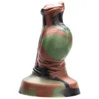 Kiotos Revolt - Dildo Fantasie - Green Army - Nr. 03 - Medium - 13,5 x 7 cm
