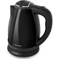 Esperanza Waterkoker EKK113K Zwart Roestvrij staal Plastic 1800 W 1,8 L