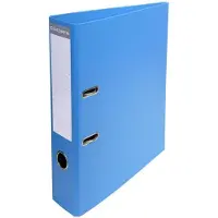 Exacompta Prem Touch Breed Ordner A4 70 mm Blauw 2 Ringen 53742E Kunststof Staand 10 Stuks