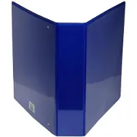 Exacompta 10x Kreacover Ringband in PP met 4 D-ringen van 60mm - A4 maxi - Blauw - 51845BE