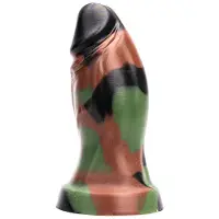 Kiotos Revolt - Dildo Fantasie - Green Army - Nr. 07 - Small - 16 x 6 cm
