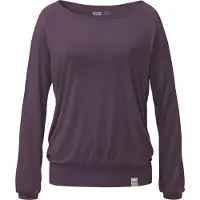 Yogistar Yoga-Longsleeve "ala" - elderberry S Loungewear shirt