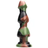 Kiotos Revolt - Dildo Fantasie - Army Green - Nr. 29 - Small - 20,5 x 5,5 cm