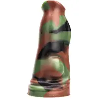 Kiotos Revolt - Dildo Fantasie - Green Army - Nr. 14 - 16 x 5,5 cm