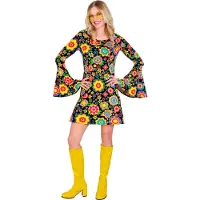 Hobby Hall So Into The 60s Jurk Flower Love Vrouw