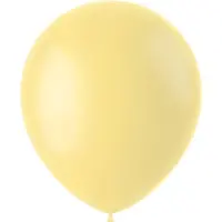 Folat ballonnen 33 cm latex lichtgeel 100 stuks