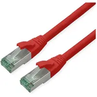 Roline RM Patchkabel Cat.6A S/FTP (PiMF), rood, 15 m