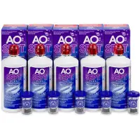 Alcon PLUS lenzenvloeistof | 5x 360ml + 5x lenshouder