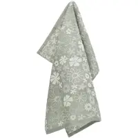 Bunzlau Castle Flowerbed theedoek 65x65 Dark Green
