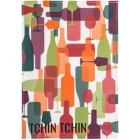 Coucke Theedoek Set van Twee - Tchhin tchin - 100% katoen