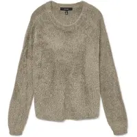 Vero Moda Vmpuff ls o-neck pullover boo taupe