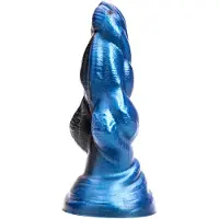 Kiotos Revolt - Dildo Fantasie - Blue Wave - 09 - Small - 17,5 x 6,5 cm