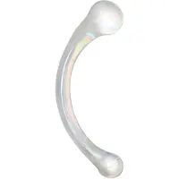 Sensual Glass - Sensual Glass - Glazen Dildo Wanda - Transparant