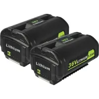 VHBW 2x accu compatibel met Ryobi RY40500A, RY40460, RY40450, RY40403A, RY40411, RY40500, RY40410, RY40502A, RY40440, RY40430 (5 Ah, 36 V Li-ion)