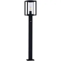 LUCANDE Buitenverlichting , Ferda, Zwart, Terras, Aluminium, Modern