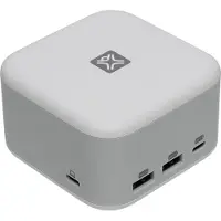 Xtrememac X-CUBE PRO - POWER DELIVERY USB-C 130W DESKTOP CHARGER & HUB STATION