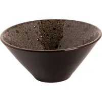 GRAUPERA Schaal Turkey 15 cm 50 cl Blauw Bruin Stoneware