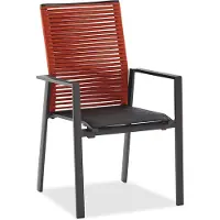 Niehoff Cervo hoge rugleuning aluminium 4 stuks