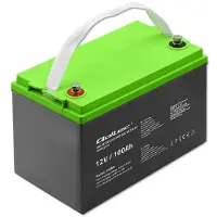 Qoltec GEL-accu | 12V | 100Ah | 29,3 kg | Onderhoudsvrij | Professioneel | Lange levensduur | Geschikt voor zonnepanelen, UPS-systemen, campers, boten