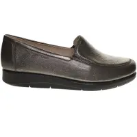Caprice Mocassin Zilver Leder Zacht maat 39