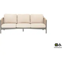 Apple Bee Loungebank Bora Bora Sofa 204 Aluminium Rope Weaving Taupe Oak