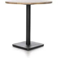 Coco Maison Brest bistrotafel vintage eik D80cm