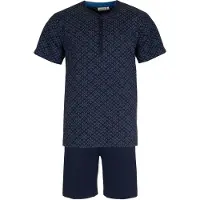 Pastunette Shortama - Katoen - Donkerblauw - Knoopsluiting - Maat 3XL