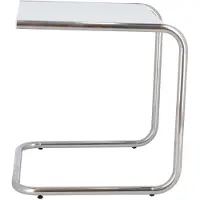 Fiam Club Bijzettafel Wit - Bijzettafels en kleine tafels Aluminium White - 301 BS