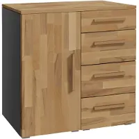 Hasena Accessoires Qunito ladekast massief hout 90x50x85 cm - gedeeltelijk gemonteerd